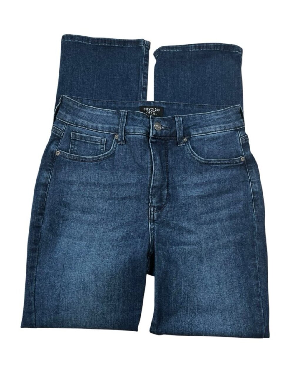 NYDJ Curves 360 Straight leg stretch jeans Women's 6P